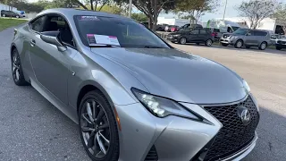 2020 LEXUS RC 350 F Sport Coupe Pewter