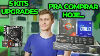 5 KITS UPGRADE PRA COMPRAR AGORA E MONTAR SEU PC GAMER, ATUAIS E CUSTO BENEFÍCIO!