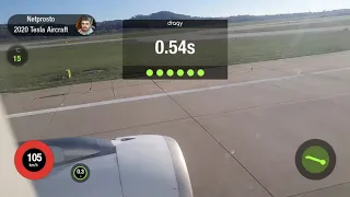 Airbus a320 100-200 km/h (60-120 MPH) Acceleration on Dragy