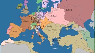 1000 Yılda Avrupa Sınırlarında Gerçekleşen Değişim! ( Europe in The Last 1000 Years! )