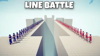 LINE BATTLE 50x MUSKETEERS VS 50x EVERY RANGED UNITS - Totally Accurate Battle Simulator TABS