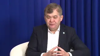 Интервью с министром здравоохранения РК Елжаном Биртановым