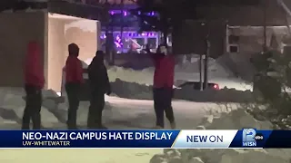 UW-Whitewater students alarmed by neo-Nazi demonstration on campus