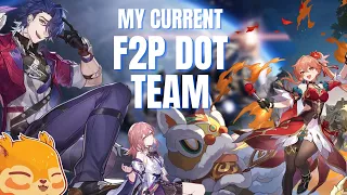 My current F2P DOT Team - Honkai Starrail