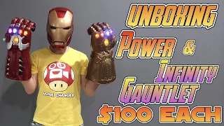 Unboxing Infinity Gauntlet and Power Gauntlet - Marvel Legends Series - Showtime Orthodontic Arts