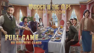 [Full Game] Murder in the Alps: Deadly Snowstorm | No HOP/No Mini Games | Gameplay