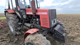 MTZ 820 zatvaranje zimske brazde  Winter furrow closure 2021