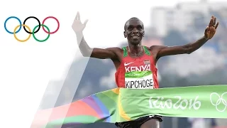 Eliud Kipchoge wins Men's Marathon gold