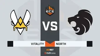 [RU] Vitality vs North | Map 3 – Dust2 | ECS Season 7 Finals