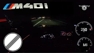 2019 BMW G01 X3 M40i | POV Acceleration on German Autobahn | 100-200 km/h | Exhaust Sound