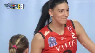 Eczacibasi VitrA ISTANBUL vs Fenerbahce SK ISTANBUL | 2017 #CLVolleyW PO6