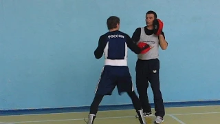 Matt Korobov training