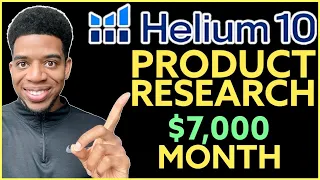 Amazon FBA Product Research Helium 10 Tutorial - EASIEST TECHNIQUE (2022)