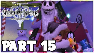 Kingdom Hearts II Final Mix Walkthrough PART 15 - Christmas Town 2nd Visit (PS4 1080p)