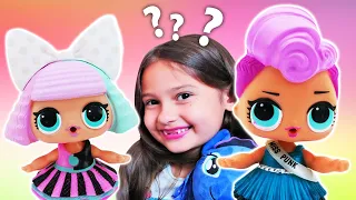 ¿Cuántas muñecas LOL tiene Selín? Juguetes para niñas en español. Juegos infantiles