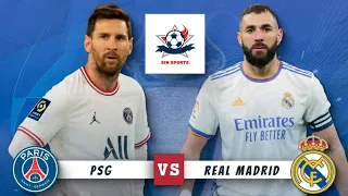 Real Madrid vs PSG Highlights  | UCL 22|