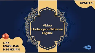 Template Video Undangan Digital Khitanan Keren Versi #02