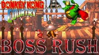 Donkey Kong Country (GBA) - Boss Rush (No Damage)