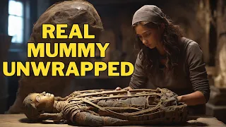 Unwrapping a Real Mummy: Ancient Secrets Revealed! 😱 (Unseen for Thousands of Years!)