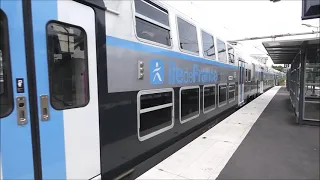 [RER C/Transilien Ligne H] Spot en gare de Montigny-Beauchamp avec divers matériels