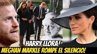 CONMOVEDOR! MEGHAN MARKLE REVELA La DOLOROSA REACCIÓN del PRÍNCIPE HARRY Tras La PARTIDA de LA REINA