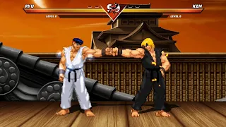 ICE RYU vs FIRE KEN - The exciting fight you will see in your life❗🔥
