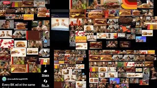 Most of bk ads at the same Time