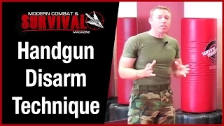 Handgun Disarm Technique For Self Defense - Timing