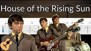House of the Rising Sun (The Animals) – Guitar Solo Tab Easy