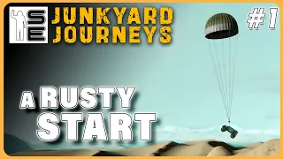 🔴 Junkyard Journeys: Episode 1 - A Rusty Start | Scrapyard Engineers [Space Engineers]