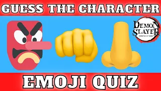 Guess The DEMON SLAYER Character by EMOJI QUIZ ( Anime Quiz )