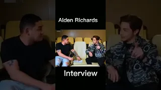 Alden Richards inenterview ni Paolo Contis| Katryn Bernardo #aldenrichards #paolocontis