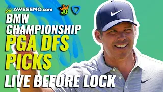 The BMW Championship PGA DFS Live Before Lock Daily Fantasy Golf for DraftKings & FanDuel