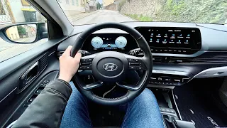 NEW Hyundai i20 2021 - POV test drive & FULL REVIEW (1.0 T-GDi DCT)