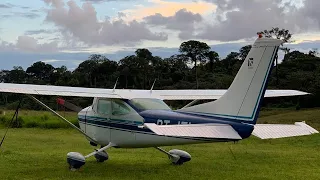 Mais uma aterrissagem no garimpo com SKYLANE 182 Itaituba no Pará e Vale do Tapajós.