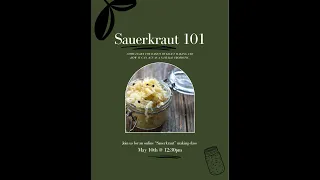 Sauerkraut 101