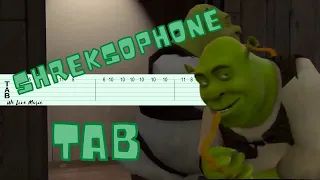 Shreksophone Guitar Tab