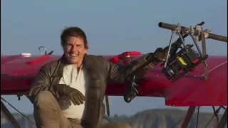 Tom Cruise doing an insane Plane Stunt • Dead Reckoning part one shooting • Stunt clip of MI7