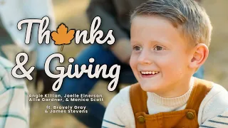 THANKS & GIVING - Children's Song About Gratitude & Giving #Thankful