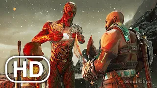 Kratos Meets Surtr Scene 4K - God Of War Ragnarok