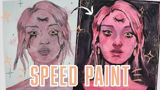 Old watercolor Repaint (2021-2024) — Speed Paint