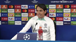 Inter-Benfica, Inzaghi: "Domani partiamo in vantaggio. Voci di esonero? Sono abituato alle critiche"