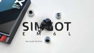 The Nozzle Fell Off These IEMs! | Simgot EM6L