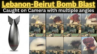 Lebanon - Beirut bomb blast caught on camera || Multiple angles ||  (WARNING: Graphic Content)