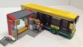 Lego City Bus Station Set Review 60154