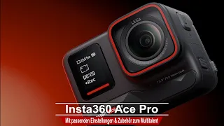 Mit welchen Einstellungen bzw  Zubehör wird die Insta360 Ace Pro zu Hammer Action Cam