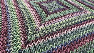 Crochet Good Vibrations Afghan Pattern | EASY | The Crochet Crowd