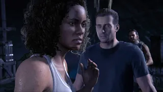 Uncharted 4 PS5 Remastered - Rafe Slaps Nadine and Threatens Her Scene