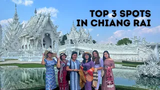 Trip to White Temple Chiang Rai + Choui Fong Tea + Hot Springs | Thailand
