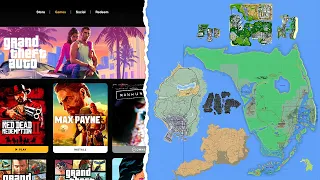 GTA 6 Map VS ALL OTHER Rockstar Games Worlds!